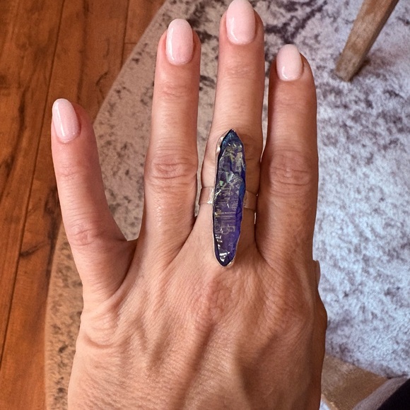 Handmade Jewelry - New Unique Handmade Sterling Silver Boho Ring Size 8
